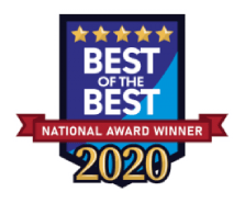 Best of the Best National Award Winner 2020